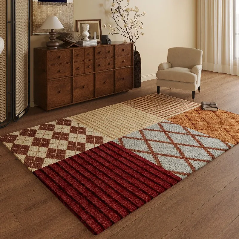 Retro Living Room Carpet Persian Check Diamond Shape Creative Design Bedroom Rug Home Decoration Recreational Areas Mat 러그 Tapis
Retro Living Room Carpet Persian Check Diamond Shape Creative Design Bedroom Rug Home Decoration Recreational Areas Mat 러그 Tapis