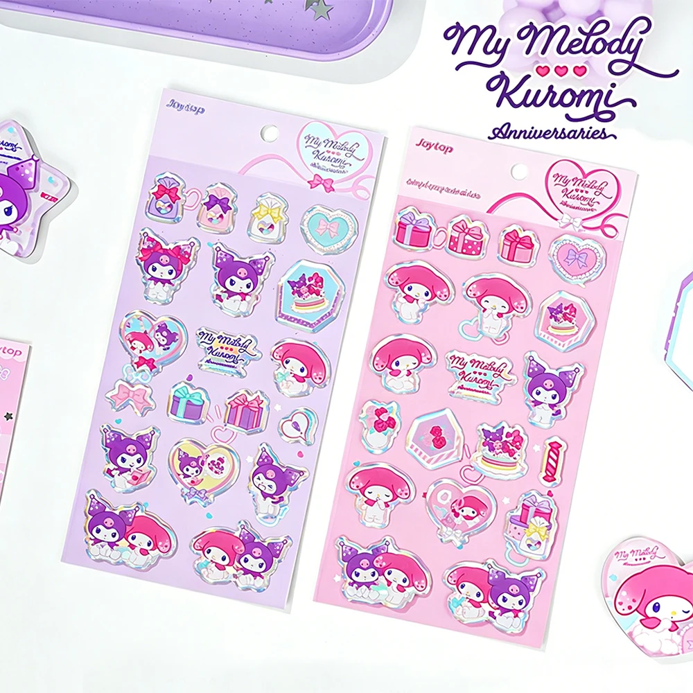 Genuine Sanrio Stickers Toys for Scrapbooking Label Diary Stationery Album Phone Cartoon Kawaii Kuromi My Melody Decor Decals
Genuine Sanrio Stickers Toys for Scrapbooking Label Diary Stationery Album Phone Cartoon Kawaii Kuromi My Melody Decor Decals