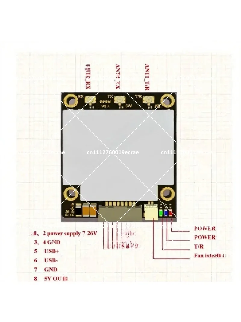High-Power Network Card 4W+1W Max 5W for OPEN IPC/OPEN HD, RTL8812AU Chipset
High-Power Network Card 4W+1W Max 5W for OPEN IPC/OPEN HD, RTL8812AU Chipset