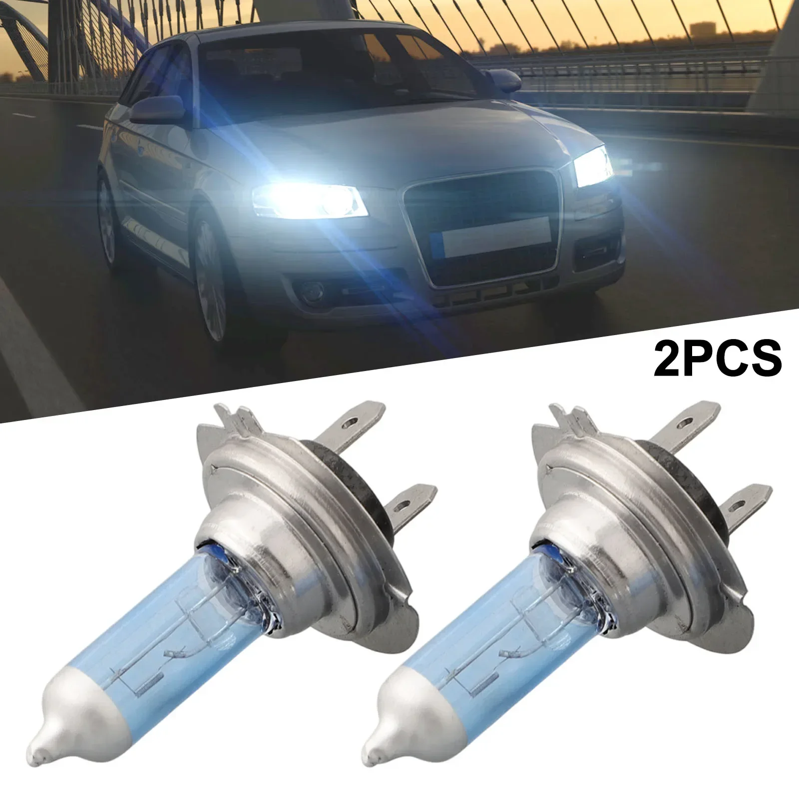 DC 12V H7 1500LM 6000K Halogen Bulb Car Headlights Automobile Halogen Lamps Ultra High Brightness Ultra White Light
DC 12V H7 1500LM 6000K Halogen Bulb Car Headlights Automobile Halogen Lamps Ultra High Brightness Ultra White Light