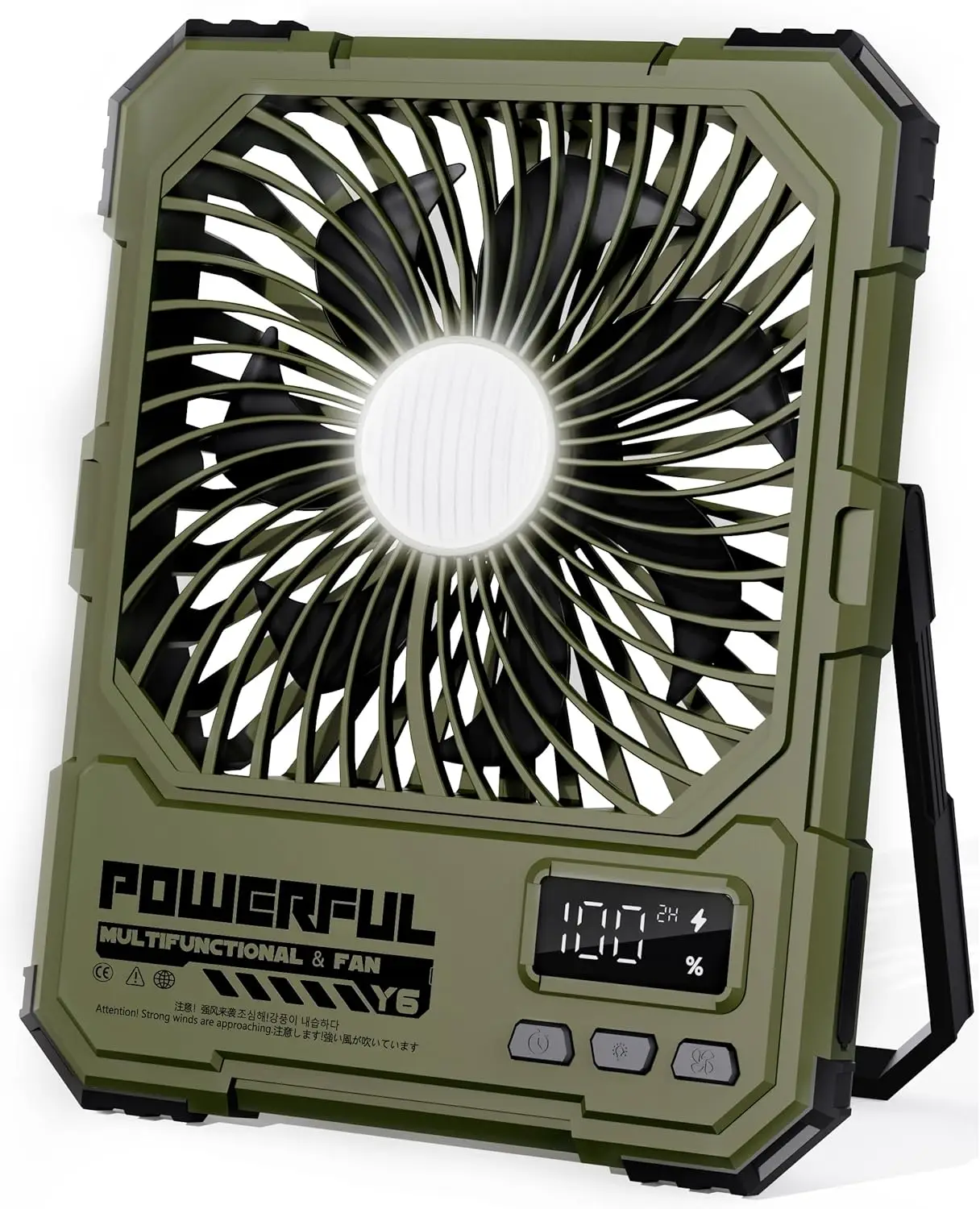 2026 New Upgrade Portable Fan, Camping Fan, 20000mAh 6-Inch 18-85H Rechargeable Ultra Thin Foldable With Built-in Power Bank, LE
2026 New Upgrade Portable Fan, Camping Fan, 20000mAh 6-Inch 18-85H Rechargeable Ultra Thin Foldable With Built-in Power Bank, LE