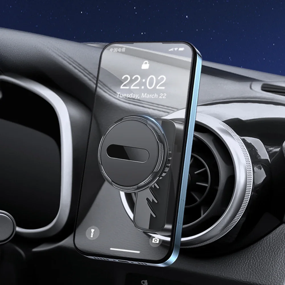 Universal Magnetic Car Round Air Vent Clip Cellphone Stand with 6Magnets for Mercedes Benz Round Air Outlet Car Phone Holder
Universal Magnetic Car Round Air Vent Clip Cellphone Stand with 6Magnets for Mercedes Benz Round Air Outlet Car Phone Holder