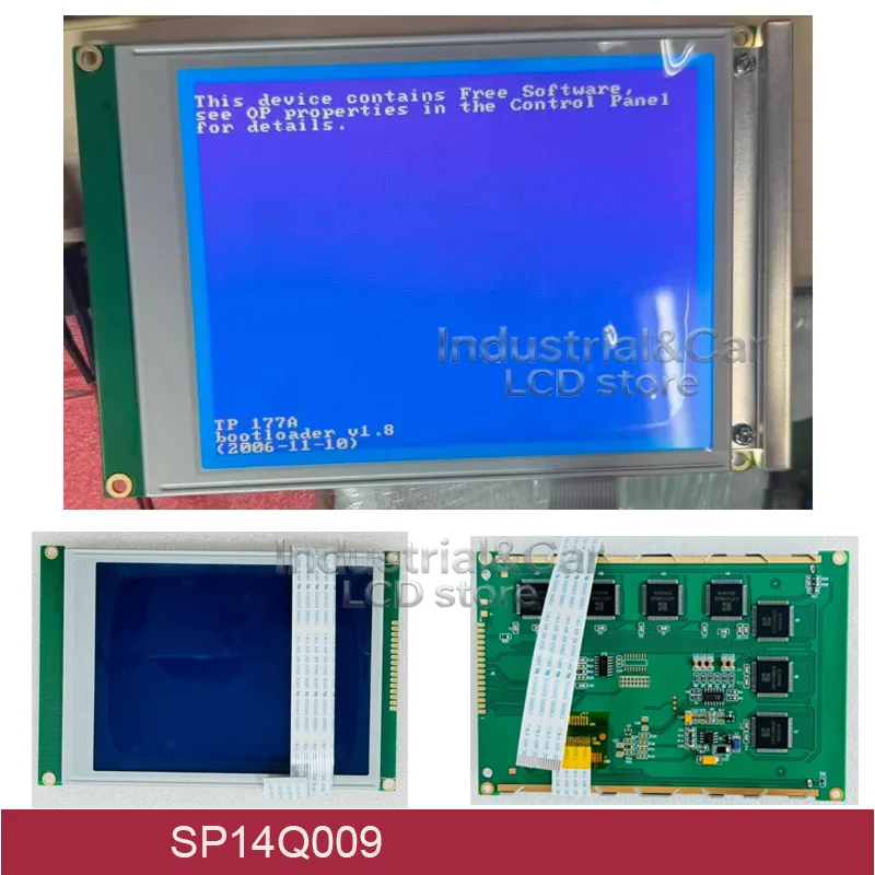 New 5.7 Inch LCD Display Screen 16PIN 320*240 Compatible SP14Q009 For OP177A OP177B TP177A TP177B sp14q009 LCD Display Screen
New 5.7 Inch LCD Display Screen 16PIN 320*240 Compatible SP14Q009 For OP177A OP177B TP177A TP177B sp14q009 LCD Display Screen