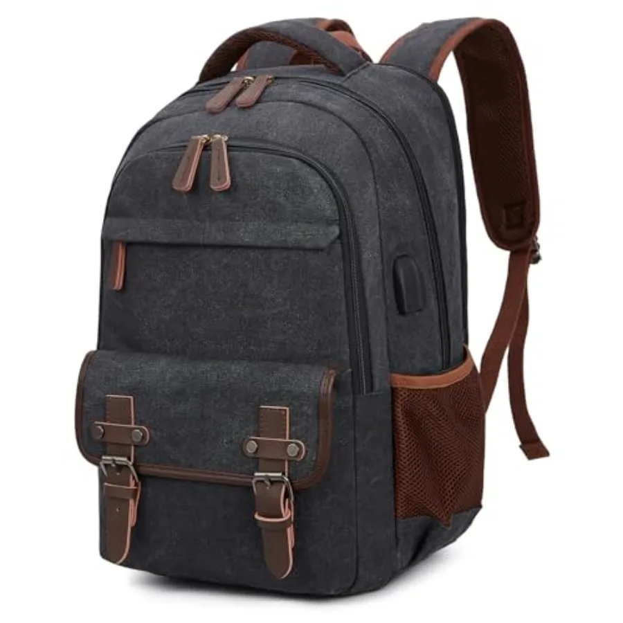 Canvas Travel Laptop Backpack for Men Women, business Work Rucksack College School Computer Bag Fits 15.6 Inch Laptop, Bookbag
Canvas Travel Laptop Backpack for Men Women, business Work Rucksack College School Computer Bag Fits 15.6 Inch Laptop, Bookbag