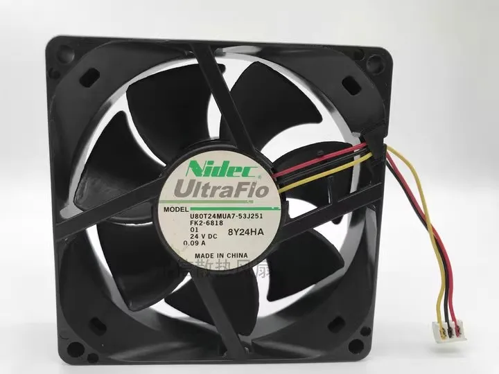 Бесплатная доставка оригинальный U80T24MUA7-53J251 8 см 24 В 0,09 А трехпроводной вентилятор охлаждения
Бесплатная доставка оригинальный U80T24MUA7-53J251 8 см 24 В 0,09 А трехпроводной вентилятор охлаждения
