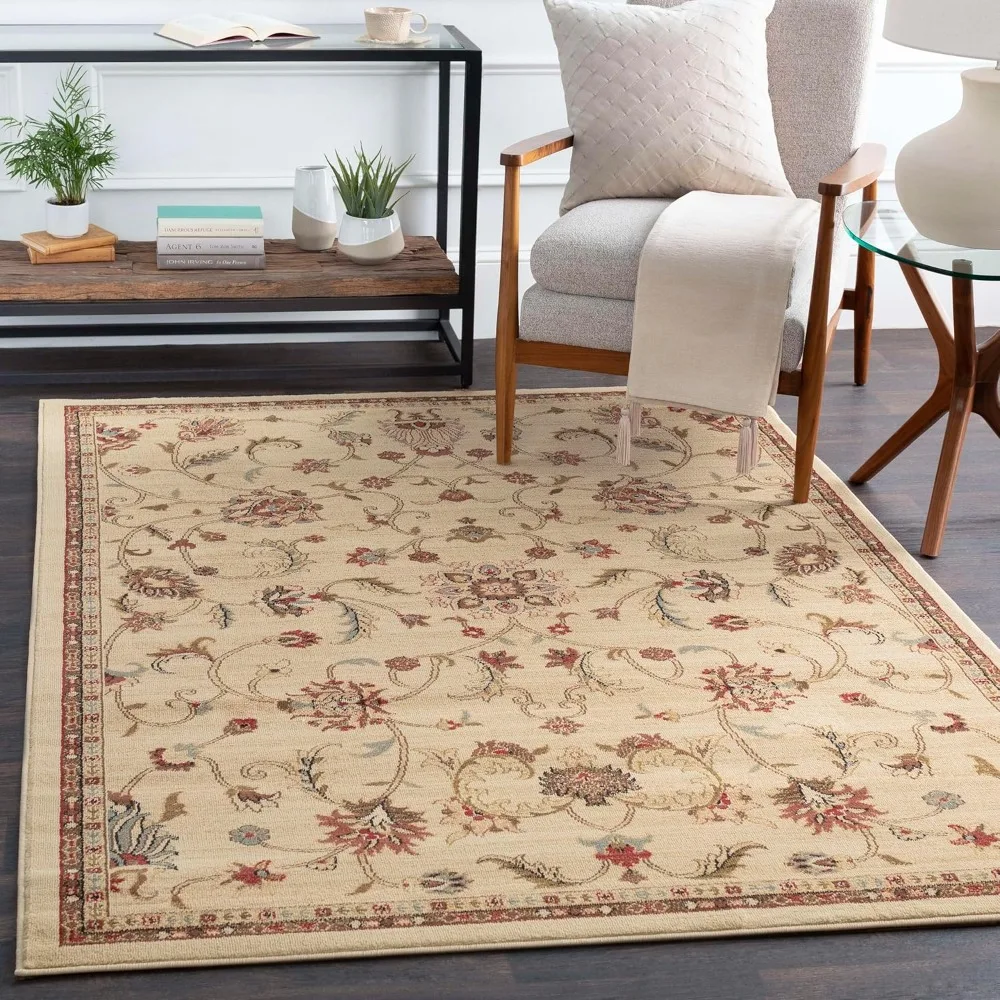Area Rugs, 8x11 George Traditional Khaki Area Rug, Beige Brown Grey Carpet for Living Room, Bedroom or Kitchen (7'10" x10'10")
Area Rugs, 8x11 George Traditional Khaki Area Rug, Beige Brown Grey Carpet for Living Room, Bedroom or Kitchen (7'10" x10'10")