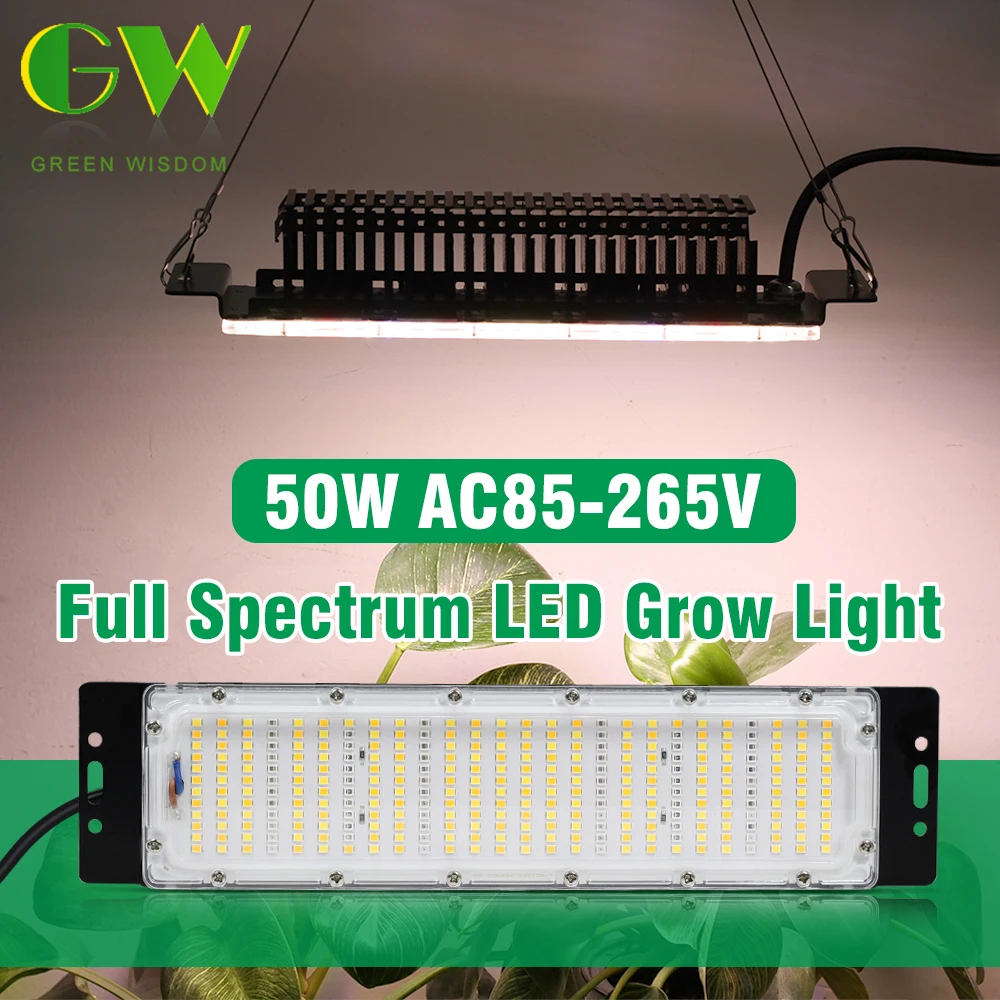 Чрезвычайно яркий SMD LM281B Полный спектр 50 Вт AC85-265V Безопасный Простота установки и независимого переключателя Шнур питания Светодиодный светильник для выращивания растений
Чрезвычайно яркий SMD LM281B Полный спектр 50 Вт AC85-265V Безопасный Простота установки и независимого переключателя Шнур питания Светодиодный светильник для выращивания растений