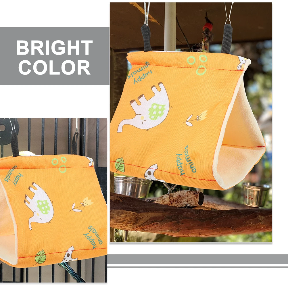 Nest House Cozy Winter Cage Bed Triangle Cotton Resting Parakeet Bird Hammock Nest Pet Tent Bed Small Animal Hammock Practical 
Nest House Cozy Winter Cage Bed Triangle Cotton Resting Parakeet Bird Hammock Nest Pet Tent Bed Small Animal Hammock Practical