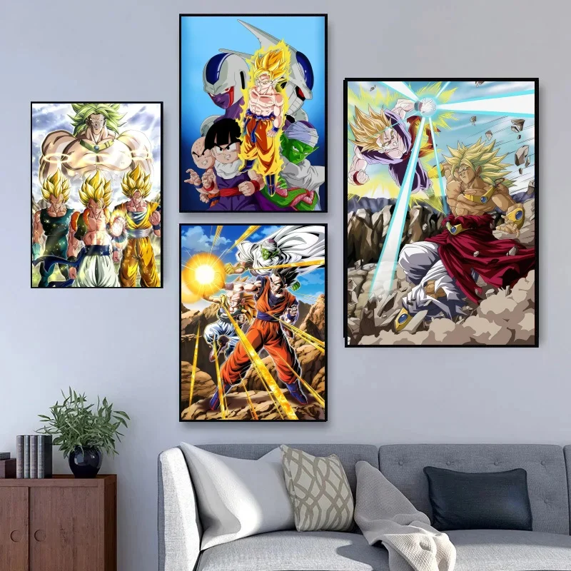 Canvas Japanese Anime Painting Dragon Ball Poster Super Saiyan Goku Gogeta Gohan Picture Prints Room Decoration Birthday Gifts
Canvas Japanese Anime Painting Dragon Ball Poster Super Saiyan Goku Gogeta Gohan Picture Prints Room Decoration Birthday Gifts