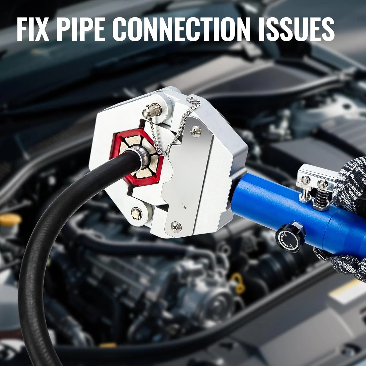 Гидравлический обжимной инструмент переменного тока для фитингов для шлангов с колючками и бисером | Набор из 7 матриц для ремонта кондиционера | IG-71500·Новый
Гидравлический обжимной инструмент переменного тока для фитингов для шлангов с колючками и бисером | Набор из 7 матриц для ремонта кондиционера | IG-71500·Новый