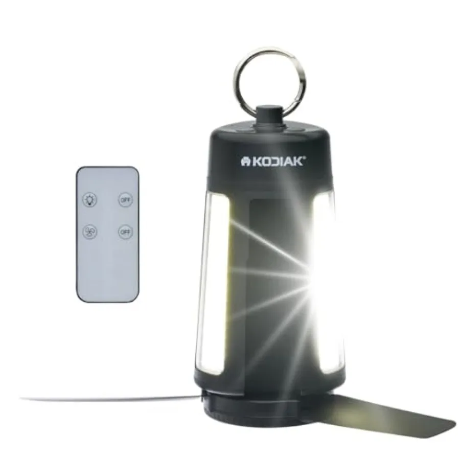 Klymate Rechargeable Combination Fan Lantern 2-in-1 LED Camping Tent Light and Multi-Speed Cooling Fan Built-in USB Power Bank
Klymate Rechargeable Combination Fan Lantern 2-in-1 LED Camping Tent Light and Multi-Speed Cooling Fan Built-in USB Power Bank