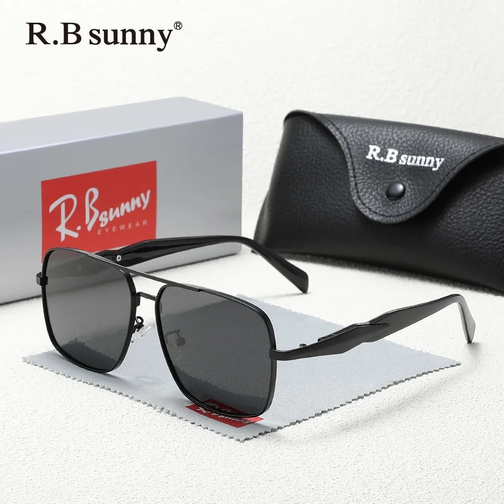 Очки RBsunny: Мужские, с большой оправой, поляризованные, UV400, квадратные, для вождения, активного отдыха, путешествий, антибликовые, модные
Очки RBsunny: Мужские, с большой оправой, поляризованные, UV400, квадратные, для вождения, активного отдыха, путешествий, антибликовые, модные