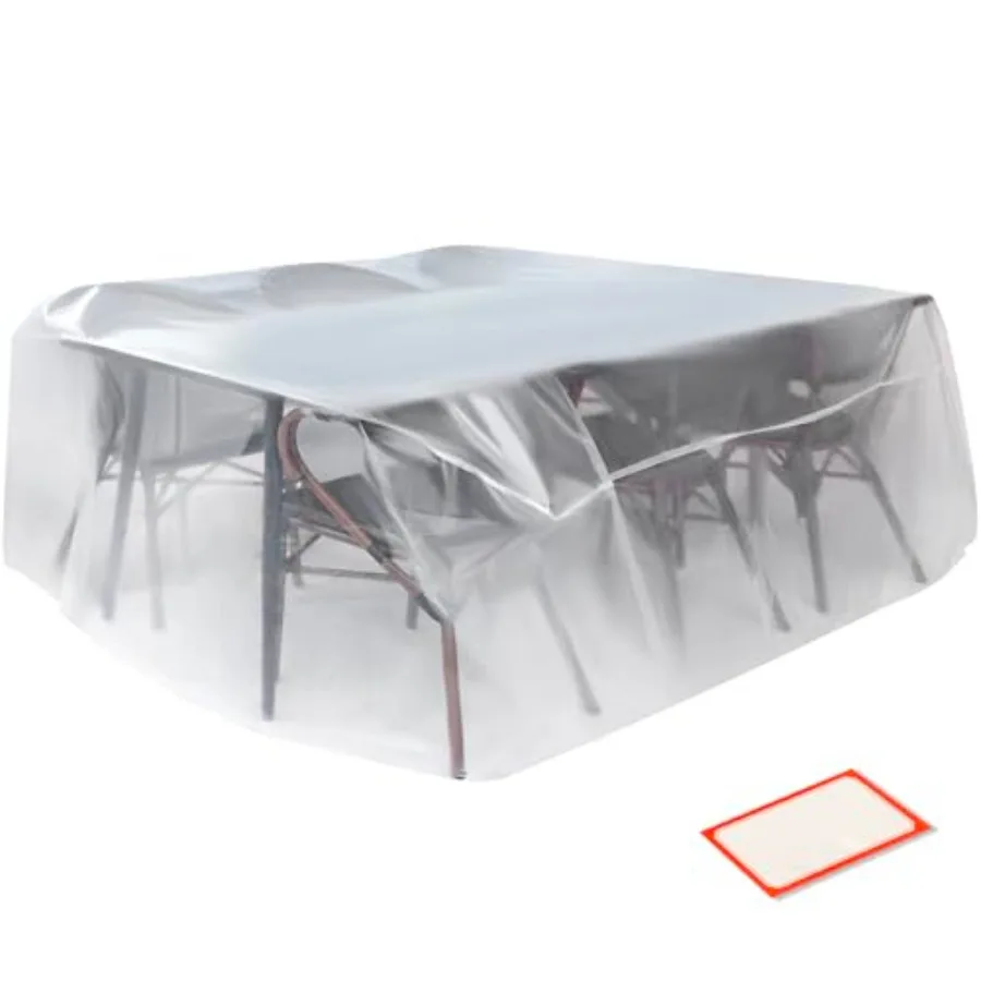 Patio Table and Chair Cover for Outdoor Furniture - Rectangular Outdoor Patio Furniture Covers Waterproof Reusable Heavy-Duty P
Patio Table and Chair Cover for Outdoor Furniture - Rectangular Outdoor Patio Furniture Covers Waterproof Reusable Heavy-Duty P
