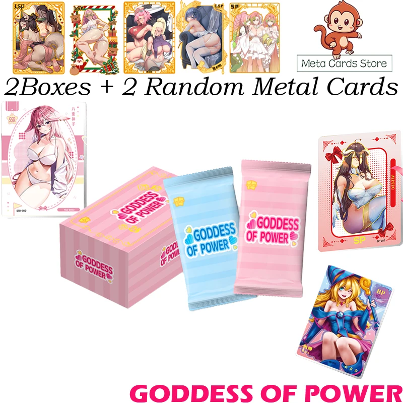 GODDESS OF POWER New Goddess Card Hobby Collection Card Anime Waifu Girl Card LSP SSP CCG Rare Card Doujin Booster Box Toys Gift
GODDESS OF POWER New Goddess Card Hobby Collection Card Anime Waifu Girl Card LSP SSP CCG Rare Card Doujin Booster Box Toys Gift