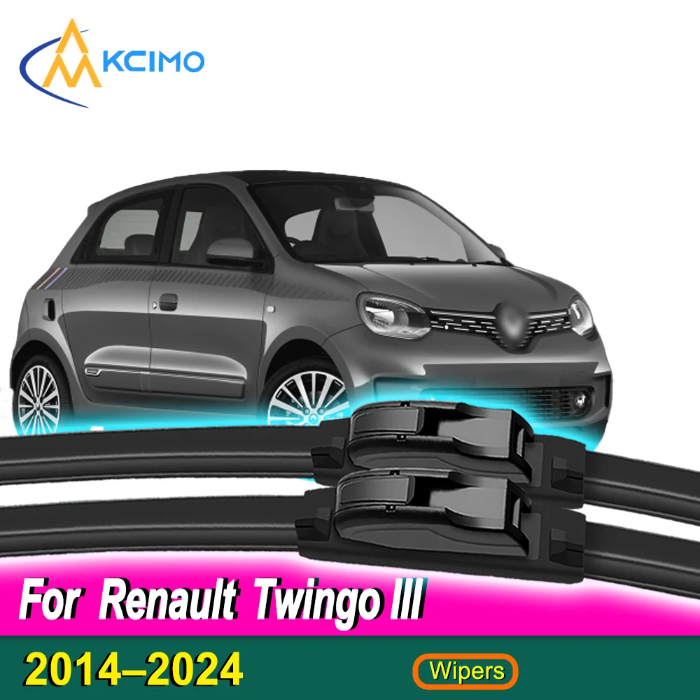2PCS Single Rubber Frameless Wiper Blades for Renault Twingo III 2014-2024 Front Windshield Accessories 2024 2023 2022 2021 2020
2PCS Single Rubber Frameless Wiper Blades for Renault Twingo III 2014-2024 Front Windshield Accessories 2024 2023 2022 2021 2020