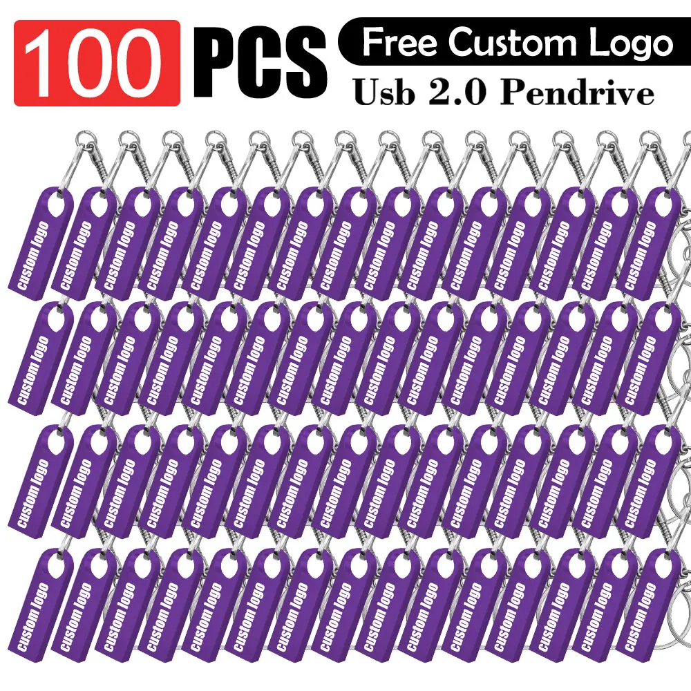 100pcs Free Custom Logo Metal 2.0 USB Flash Drive 64GB 32GB 8GB 4GB Keychain Memory Stick Pen Drive 128mb Creative Business gift
100pcs Free Custom Logo Metal 2.0 USB Flash Drive 64GB 32GB 8GB 4GB Keychain Memory Stick Pen Drive 128mb Creative Business gift