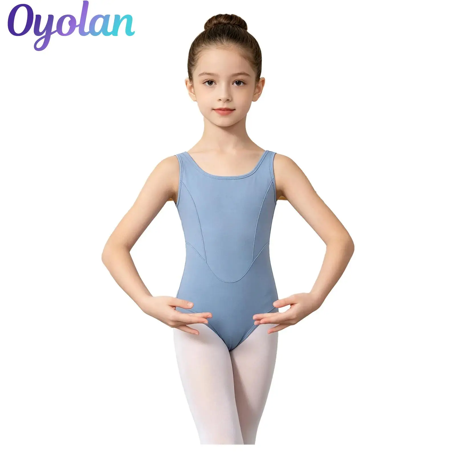 Kids Girls Ballet Jersey Dance Leotards Costume Gymnastics Bodysuit Dancewear Sleeveless Wide Shoulder Straps Bodysuit Jumpsuit
Kids Girls Ballet Jersey Dance Leotards Costume Gymnastics Bodysuit Dancewear Sleeveless Wide Shoulder Straps Bodysuit Jumpsuit