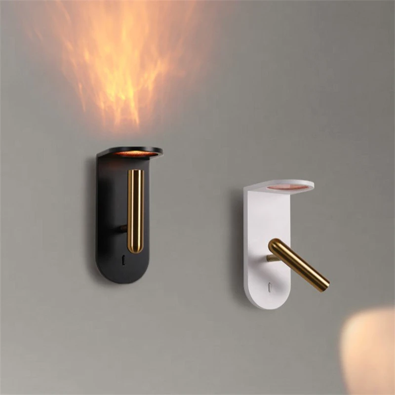 Bedroom Wall Lamp Nordic Style Living Room Background Wall Lamp Creative Flame Light KTV Hotel Room Atmosphere Bedside Lamp
Bedroom Wall Lamp Nordic Style Living Room Background Wall Lamp Creative Flame Light KTV Hotel Room Atmosphere Bedside Lamp