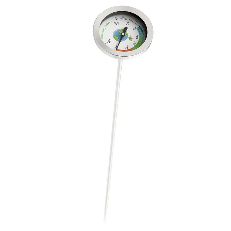 AB46-Stainless Steel 50Cm Compost Soil Thermometer Tester Temperature Measurement Probe
AB46-Stainless Steel 50Cm Compost Soil Thermometer Tester Temperature Measurement Probe