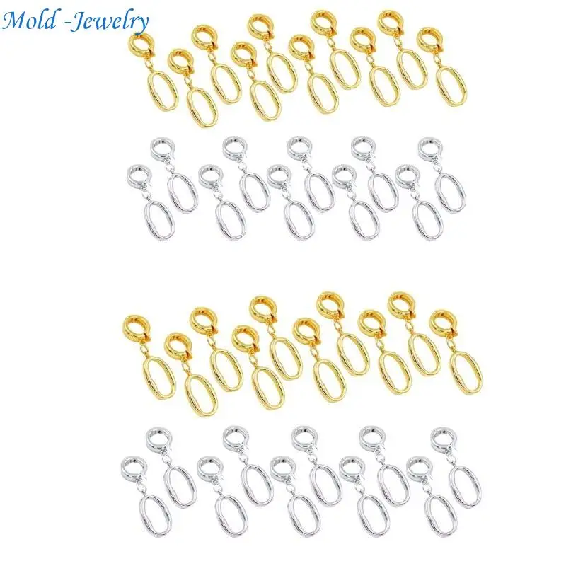 69HB Sterlings Silver Necklace Shortener Clasp 10pcs Golden Silver Pearls Enhancer
69HB Sterlings Silver Necklace Shortener Clasp 10pcs Golden Silver Pearls Enhancer