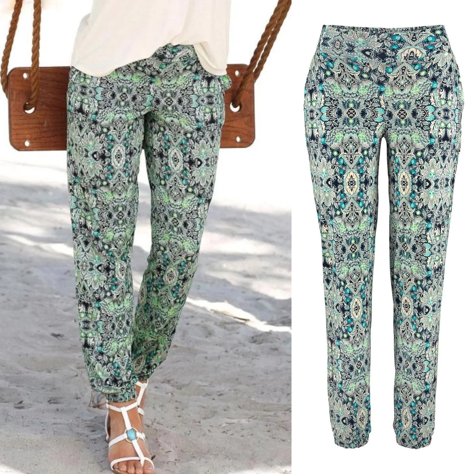 Waist Printing Boho Women Easy Pockets High Pants Casual Fashion Cropped Pants for Women Casual Linen Womens Loose Pants Casual
Waist Printing Boho Women Easy Pockets High Pants Casual Fashion Cropped Pants for Women Casual Linen Womens Loose Pants Casual