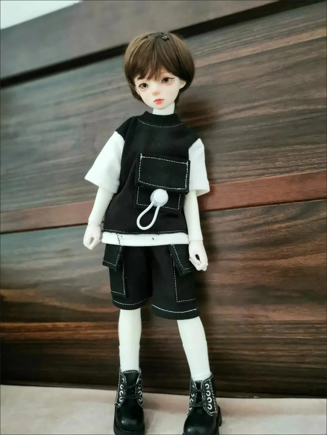 BJD doll clothes are suitable for 1/4 size fashion overalls trousers suit all-match 1/4 clothes doll accessories(2 point)
BJD doll clothes are suitable for 1/4 size fashion overalls trousers suit all-match 1/4 clothes doll accessories(2 point)