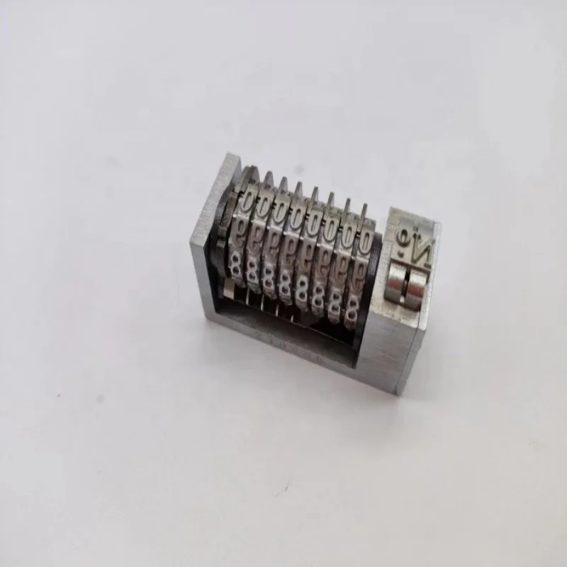 New 8 Digit High Quality All Steel Letterpress Numbering Machine 4X8 Roman Backward
New 8 Digit High Quality All Steel Letterpress Numbering Machine 4X8 Roman Backward