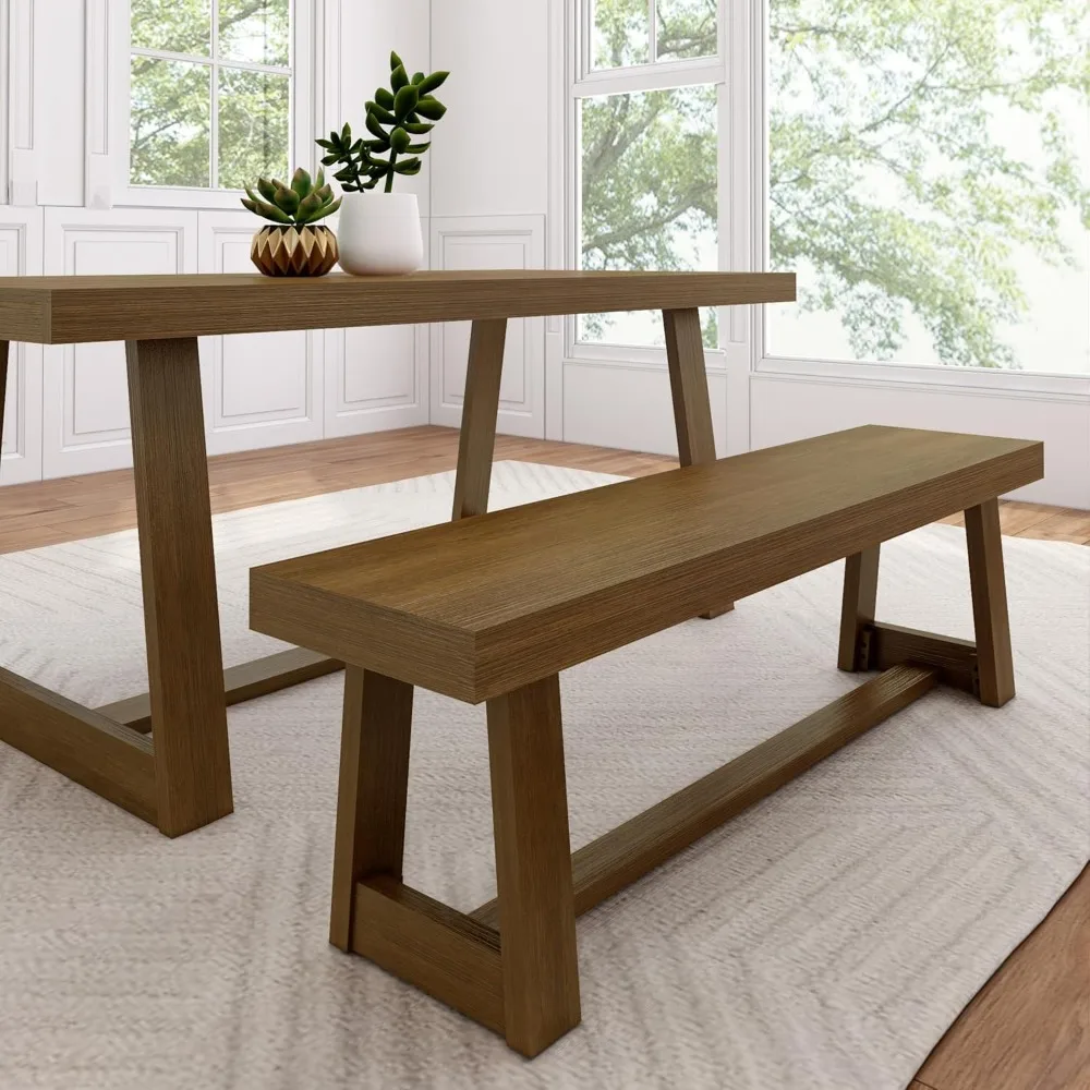Plank+Beam 60 Inch Farmhouse Dining Bench, Solid Wood Entryway Bench, Wooden Outdoor Bench, Kitchen Dining Seat, Dining Room, Ho
Plank+Beam 60 Inch Farmhouse Dining Bench, Solid Wood Entryway Bench, Wooden Outdoor Bench, Kitchen Dining Seat, Dining Room, Ho