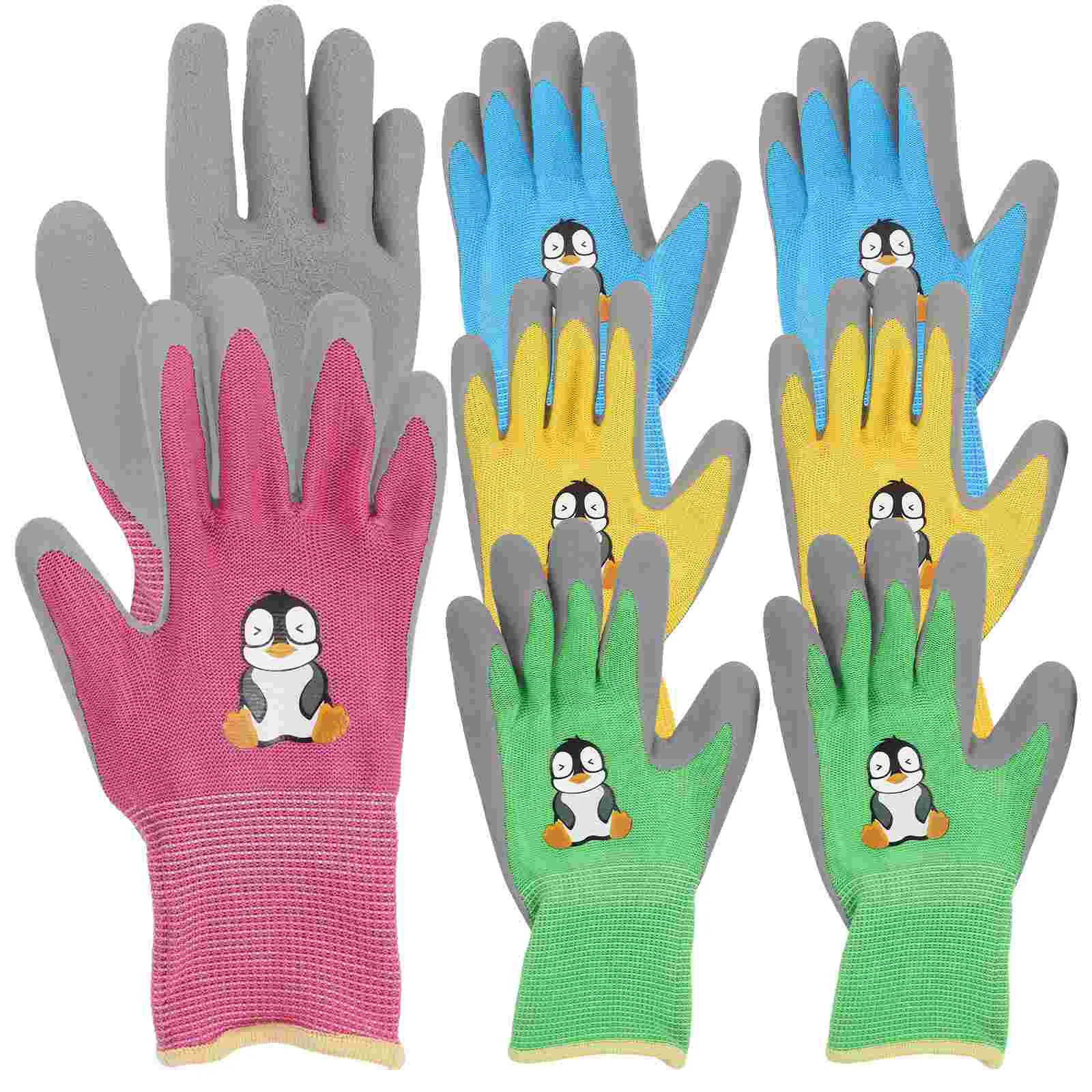 4 Pairs Glove Liners Children's Gloves for Kids Cut Resistant Emulsion Planting The Mitten
4 Pairs Glove Liners Children's Gloves for Kids Cut Resistant Emulsion Planting The Mitten