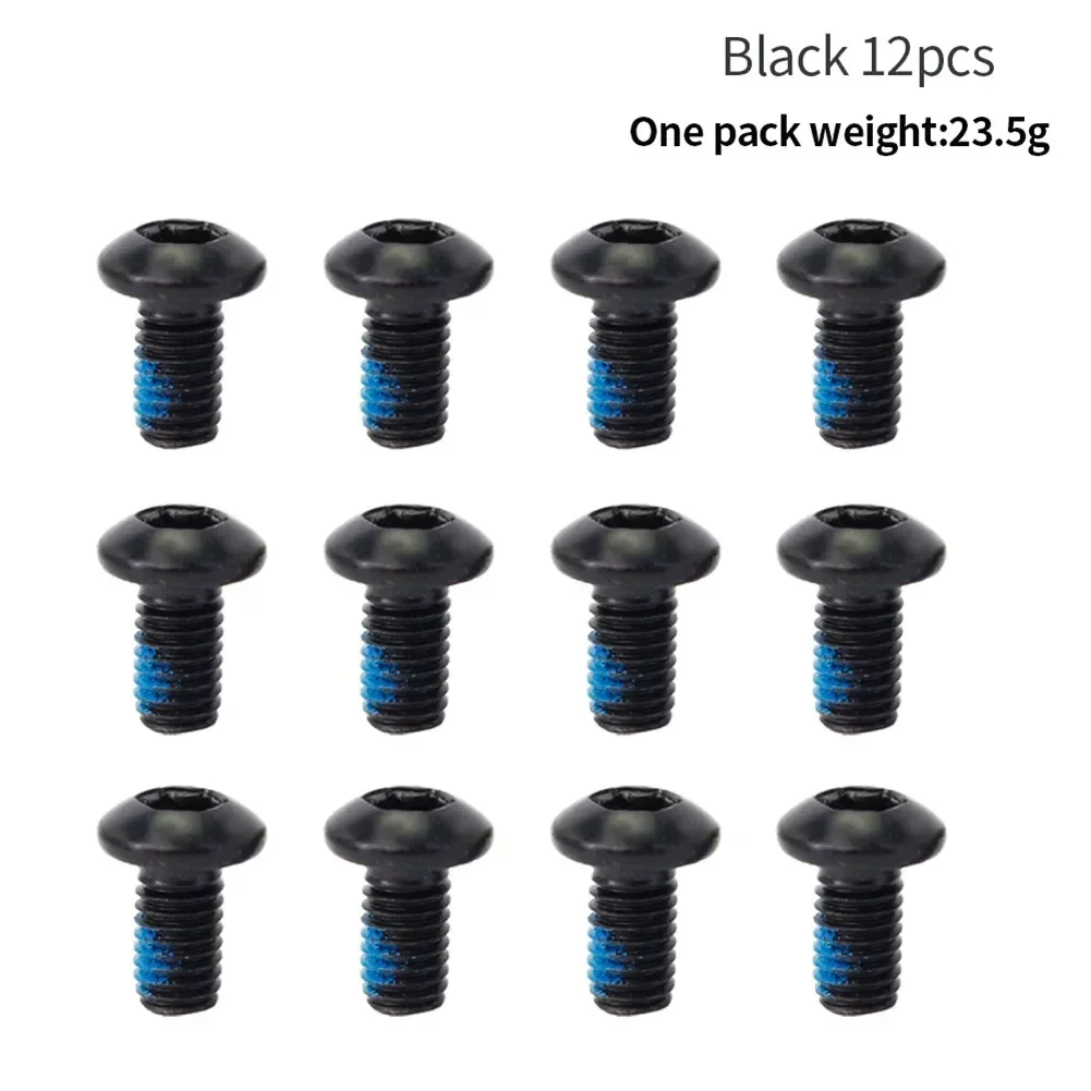 Metal Bolts Part Screws Spare 12pcs Aluminum Alloy Bicycle Component Cycling Fastener Fixing M5*10 High Quality
Metal Bolts Part Screws Spare 12pcs Aluminum Alloy Bicycle Component Cycling Fastener Fixing M5*10 High Quality