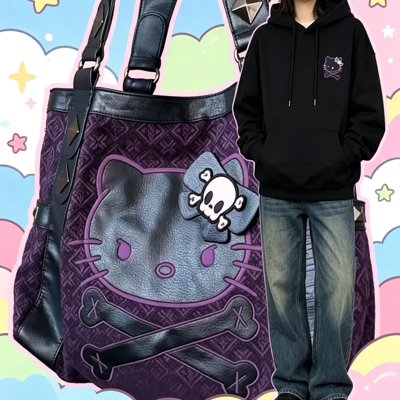 Hellokitty Y2K Crossbody Bag Bags for Woman Anime Figure Travel Tote Bag Kawaii Cartoon Sanrios Splicing Handbag Shoulder Bag
Hellokitty Y2K Crossbody Bag Bags for Woman Anime Figure Travel Tote Bag Kawaii Cartoon Sanrios Splicing Handbag Shoulder Bag
