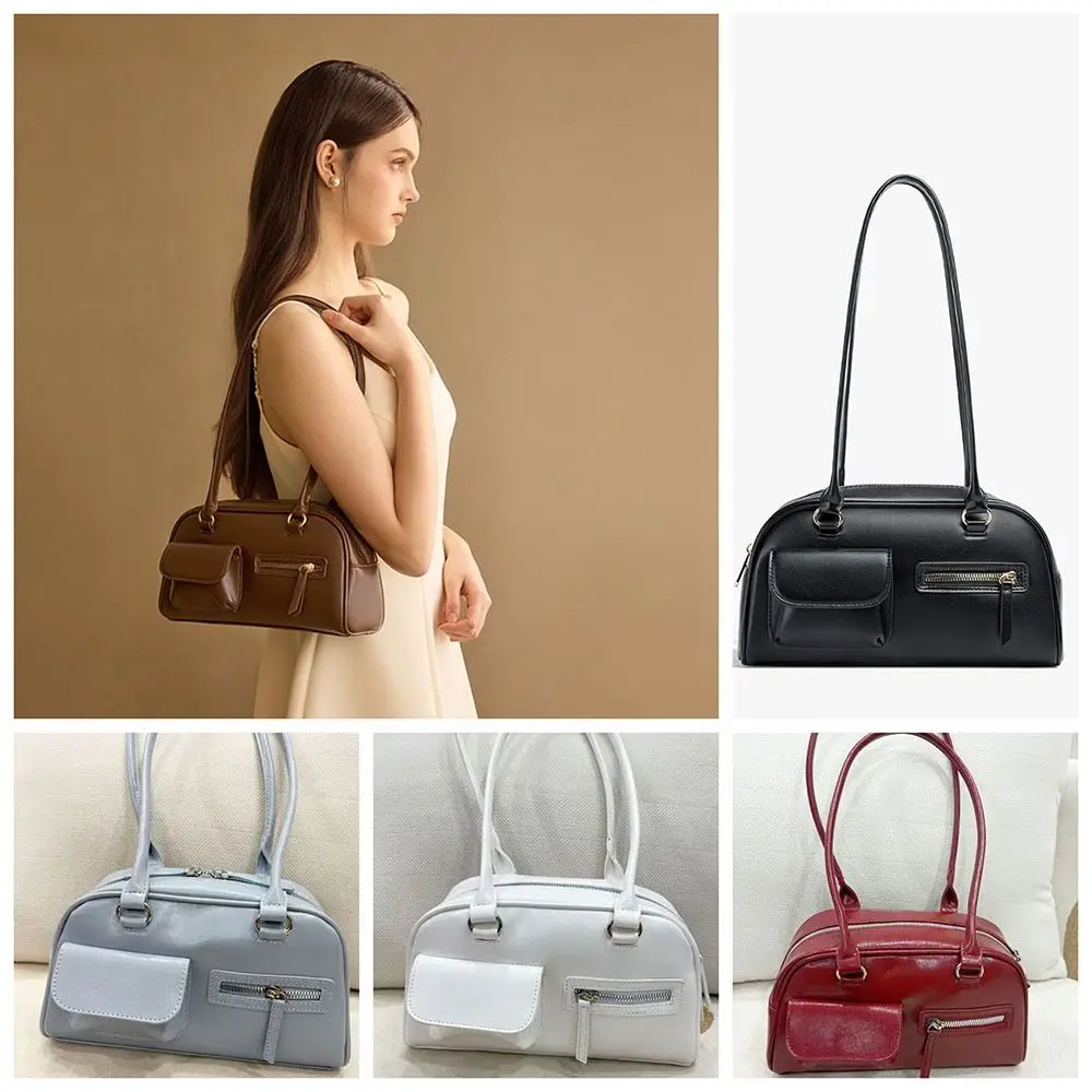 Casual Korean Style Large-Capacity Bag Solid Color Minority Design Zip Design Bag Handbag French Style Retro Bag Outdoor
Casual Korean Style Large-Capacity Bag Solid Color Minority Design Zip Design Bag Handbag French Style Retro Bag Outdoor