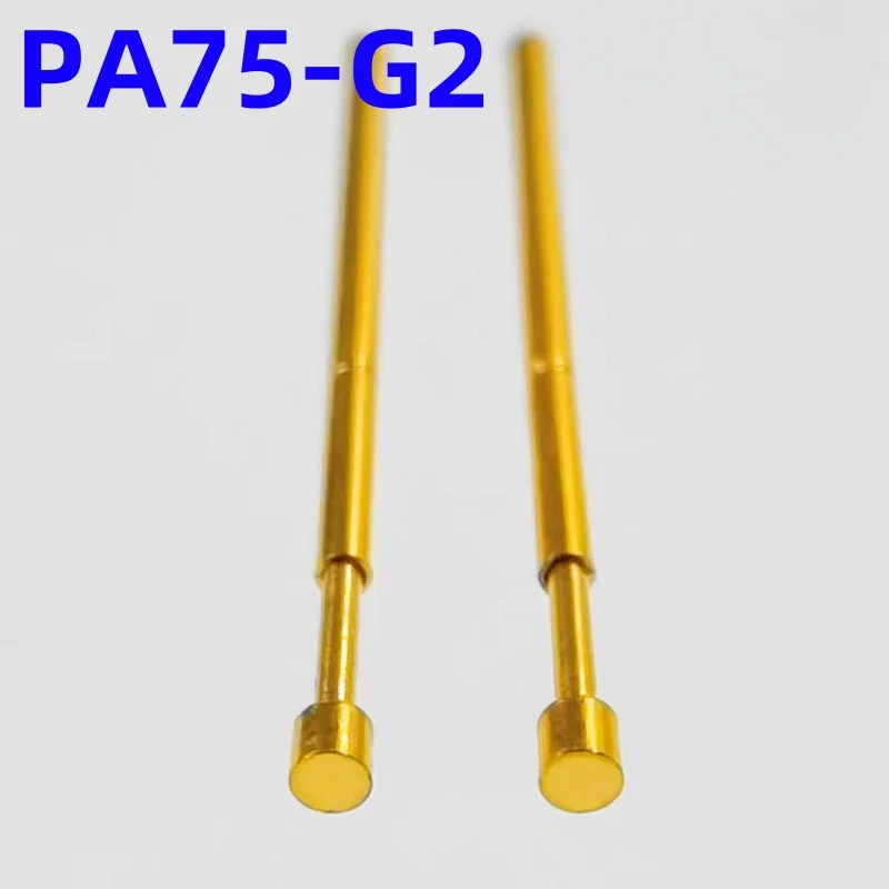 100PCS PA75-G2 Spring Test Probe PA75-G Test Pin Test Tool 17.0mm Dia1.02mm Gold Needle Tip Dia 1.30mm Pogo Pin P75-G P75-G2
100PCS PA75-G2 Spring Test Probe PA75-G Test Pin Test Tool 17.0mm Dia1.02mm Gold Needle Tip Dia 1.30mm Pogo Pin P75-G P75-G2