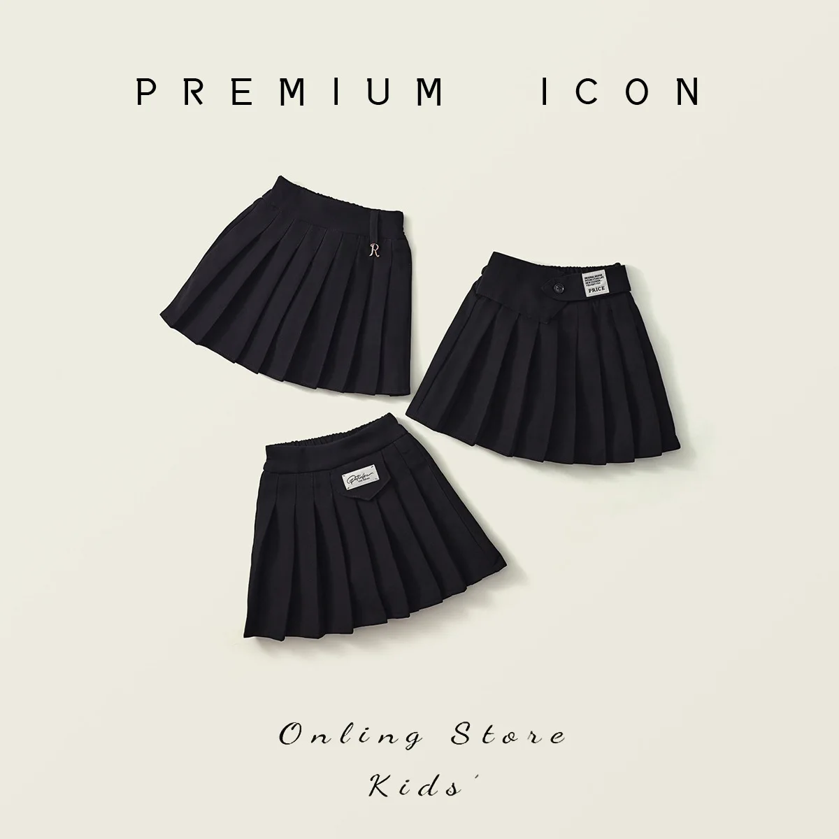Girls Black Pleated Skirt 2024 Summer and Autumn New Korean College Style Fashionable Half Skirt for Children
Girls Black Pleated Skirt 2024 Summer and Autumn New Korean College Style Fashionable Half Skirt for Children