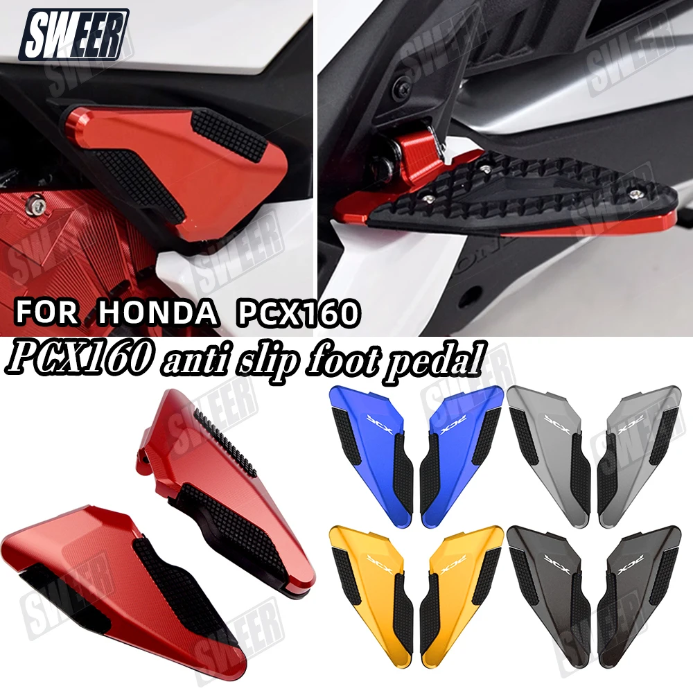 Motorcycle Rear Passenger Footrest Aluminum Alloy Step Suitable For Honda PCX125 PCX150 PCX160 Rear Footpeg Modified Accessories
Motorcycle Rear Passenger Footrest Aluminum Alloy Step Suitable For Honda PCX125 PCX150 PCX160 Rear Footpeg Modified Accessories