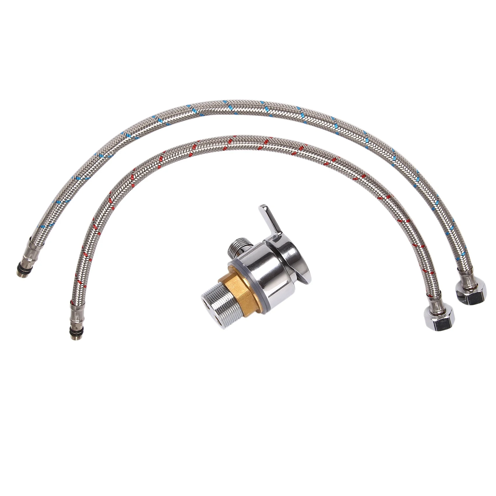 Shower Hose Valve Shower Faucet Hot & Cold Water Thermostatic Mixer Mixing Valve Suitable for RV and Yachts F
Shower Hose Valve Shower Faucet Hot & Cold Water Thermostatic Mixer Mixing Valve Suitable for RV and Yachts F