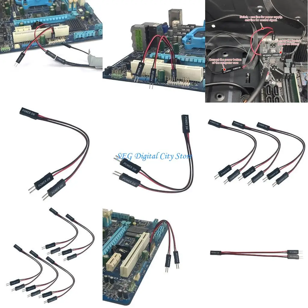 U75B Motherboards Power Switches Splitter Cable Double Control For ATXes MicroATX Systems
U75B Motherboards Power Switches Splitter Cable Double Control For ATXes MicroATX Systems