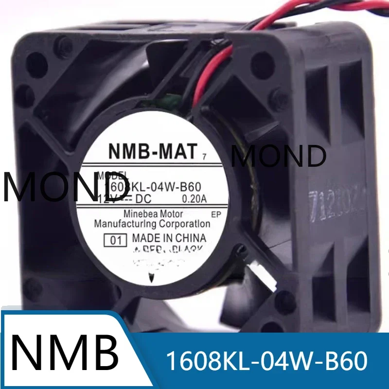 1608KL-04W-B60 Server Cooling Fan NMB NMB-MAT DC 12V 0.2A High Air Axial Flow Inverter Fan
1608KL-04W-B60 Server Cooling Fan NMB NMB-MAT DC 12V 0.2A High Air Axial Flow Inverter Fan