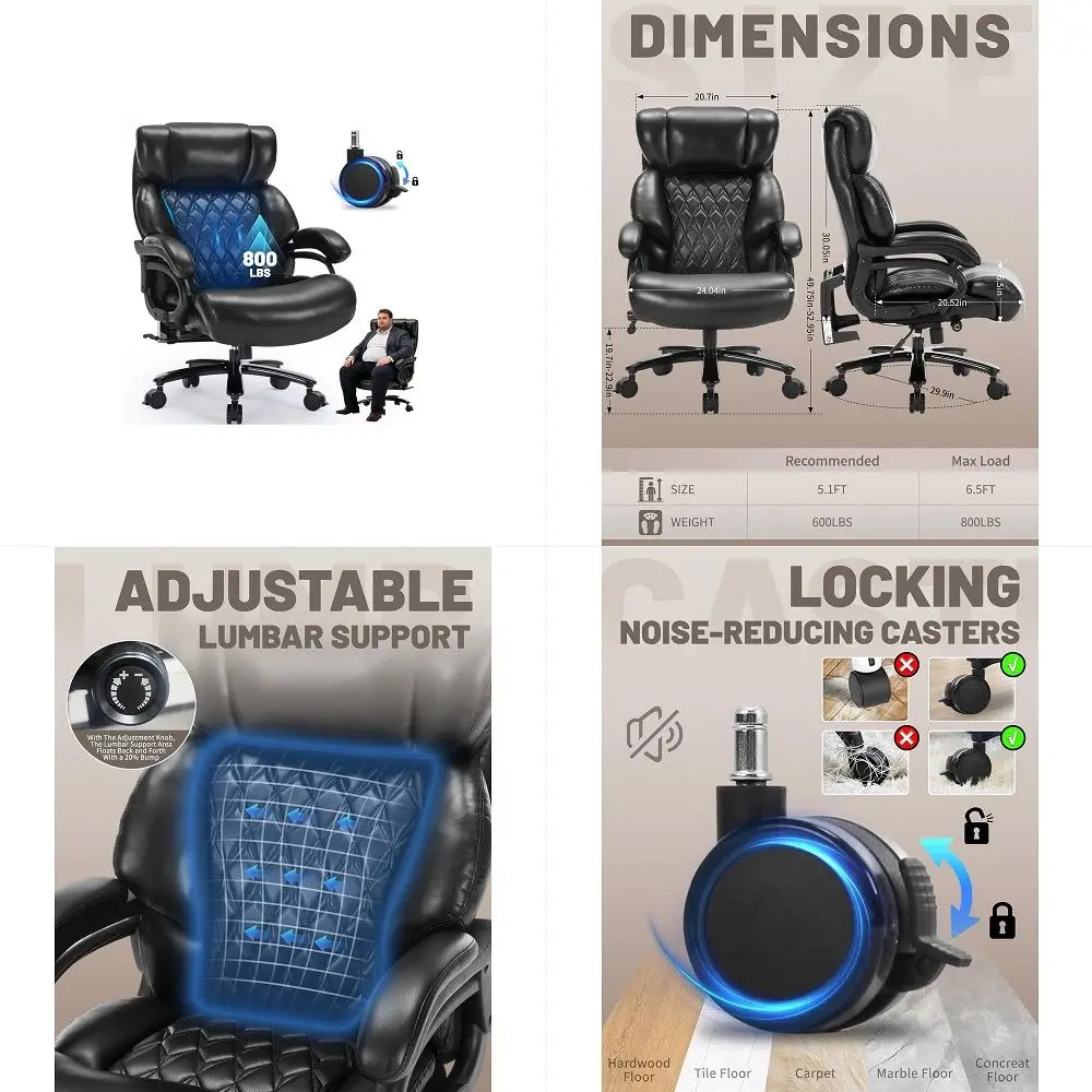 Computer Desk Gaming Chair with 2Piece Protrusion Adjustable Lumbar Support Trackmaster 6D Armrest Height Adjustable with 2D Le
Computer Desk Gaming Chair with 2Piece Protrusion Adjustable Lumbar Support Trackmaster 6D Armrest Height Adjustable with 2D Le