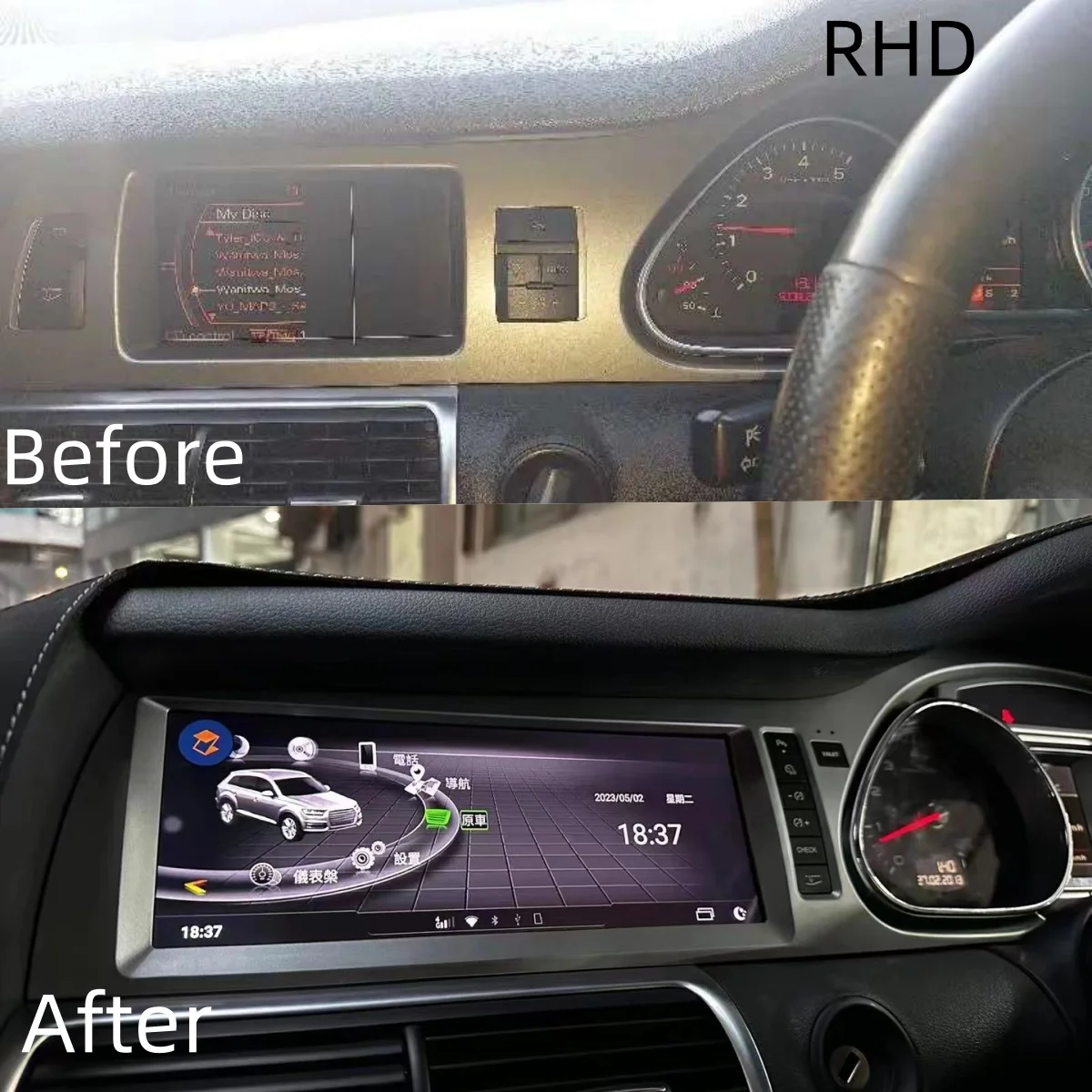 For Audi Q7 2006 2007 All In One Car Screen Audio Intelligent System Radio 2 Din Android 11 Video Players GPS DVD Carplay
For Audi Q7 2006 2007 All In One Car Screen Audio Intelligent System Radio 2 Din Android 11 Video Players GPS DVD Carplay