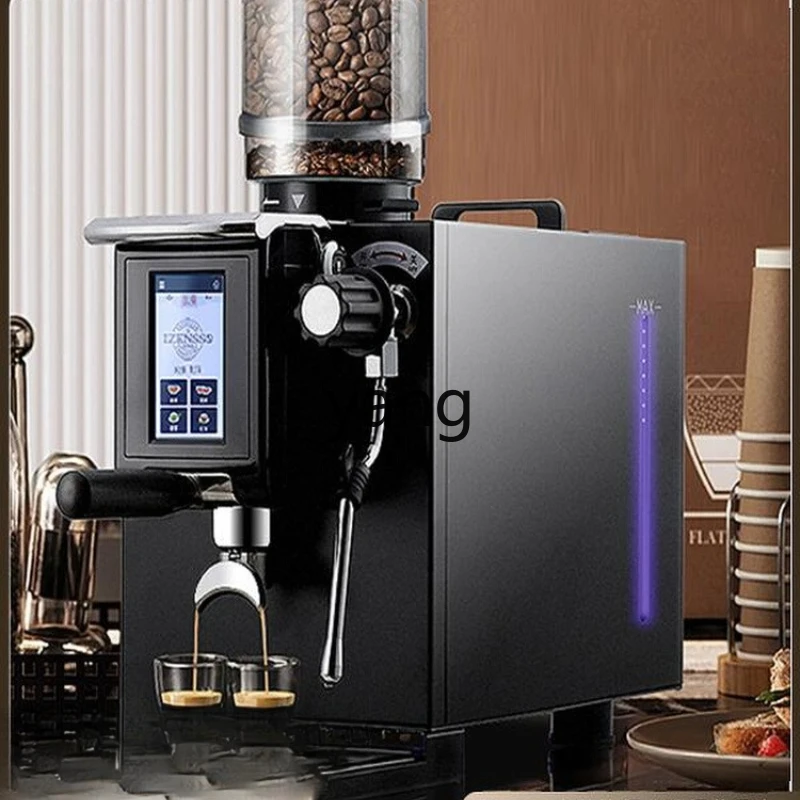 YJQ coffee machine commercial semi-automatic small milk tea coffee shop grinding machine
YJQ coffee machine commercial semi-automatic small milk tea coffee shop grinding machine