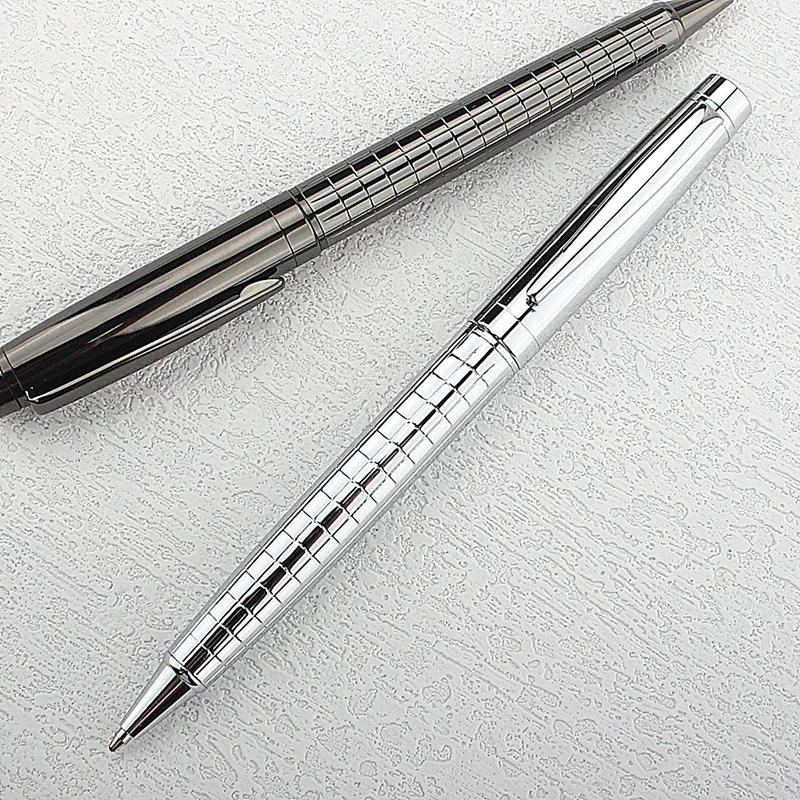 Роскошная высококачественная металлическая шариковая ручка с крученым рисунком и чернилами, школьные принадлежности, Новинка
Роскошная высококачественная металлическая шариковая ручка с крученым рисунком и чернилами, школьные принадлежности, Новинка