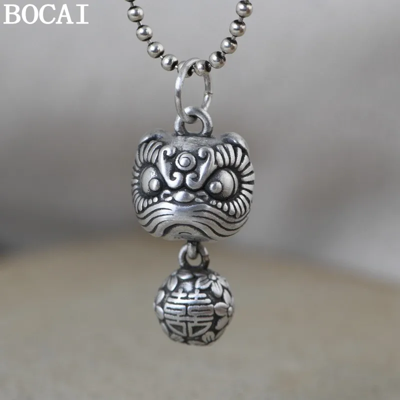 Серебряный кулон BOCAI S999 в ретро-стиле с объемным ажурным цветочным узором для женщин
Серебряный кулон BOCAI S999 в ретро-стиле с объемным ажурным цветочным узором для женщин