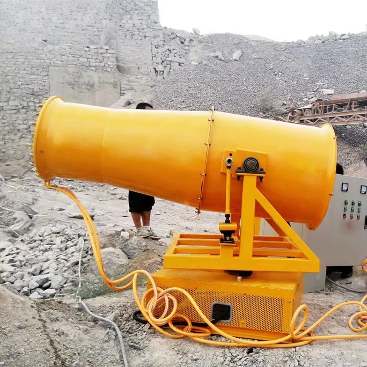 New 100 Meters High-Pressure Metal Water Mist Cannon Machine Roller Ball Fog Cannon for Dust Suppression
New 100 Meters High-Pressure Metal Water Mist Cannon Machine Roller Ball Fog Cannon for Dust Suppression