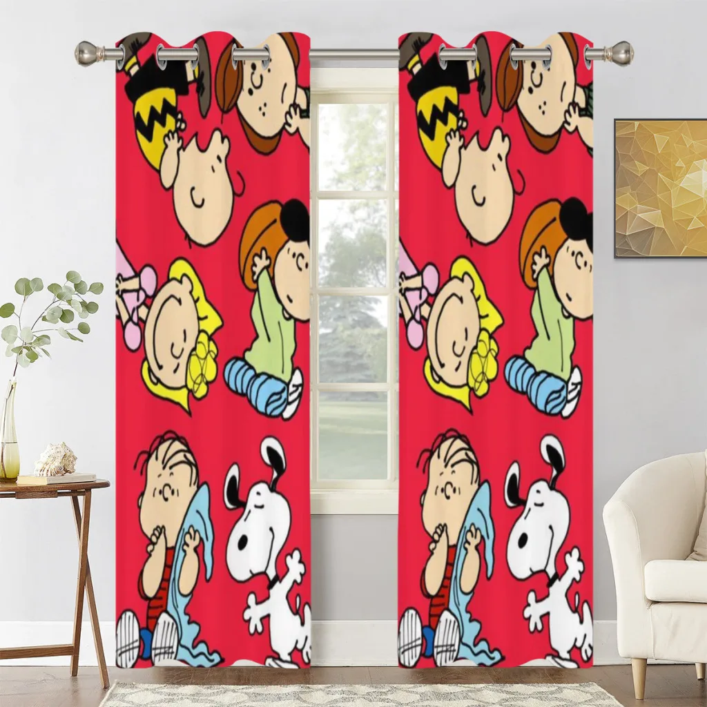 Snoopy Peanuts Window Curtains for Living Room Bedrooms 2 pieces Aesthetic Room Decoration
Snoopy Peanuts Window Curtains for Living Room Bedrooms 2 pieces Aesthetic Room Decoration