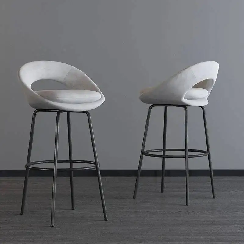 Nordic Bar Chair Simple Light Luxury Household High Chair Bar Chair Back Front Desk Iron Stool
Nordic Bar Chair Simple Light Luxury Household High Chair Bar Chair Back Front Desk Iron Stool