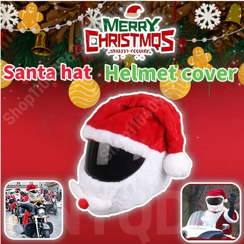 Christmas Old Man Head Helmet Cover Motorcycle Plush Helmet Cover Full Helmet Protective Cover Winter Windproof
Christmas Old Man Head Helmet Cover Motorcycle Plush Helmet Cover Full Helmet Protective Cover Winter Windproof