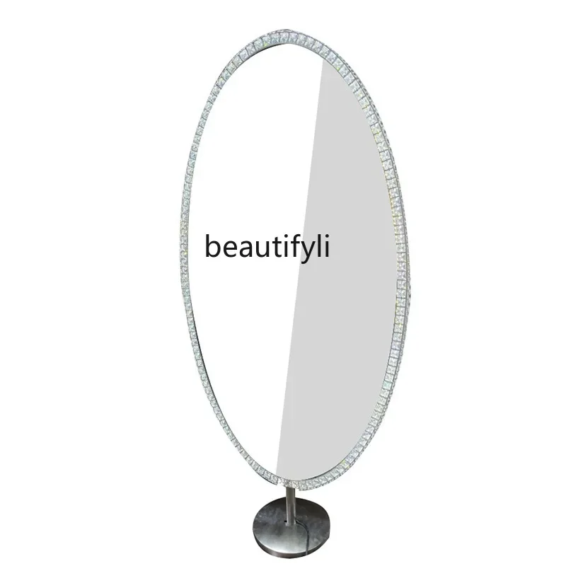 SS NewBarber shop mirror, hair salon with lamp mirror, floor-to-ceiling single-sided wall-mounted mirror
SS NewBarber shop mirror, hair salon with lamp mirror, floor-to-ceiling single-sided wall-mounted mirror
