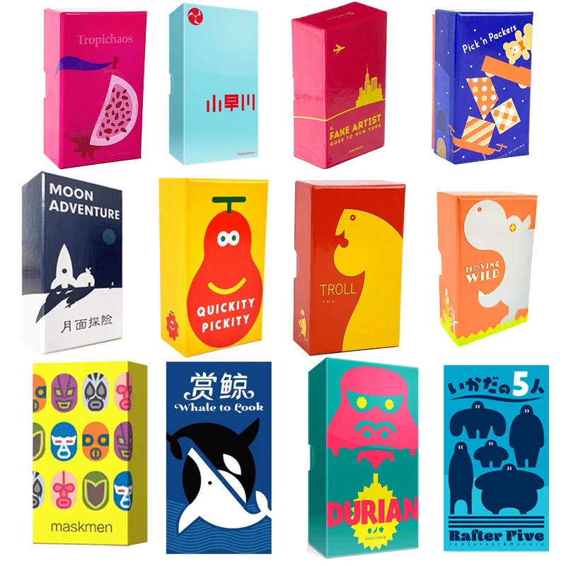 HOT Board Games I SCOUT I Rafter Five I DURIAN I STARTUPS I Tropichaos I Moving Wild I Favourite Family Games • For Party Night
HOT Board Games I SCOUT I Rafter Five I DURIAN I STARTUPS I Tropichaos I Moving Wild I Favourite Family Games • For Party Night