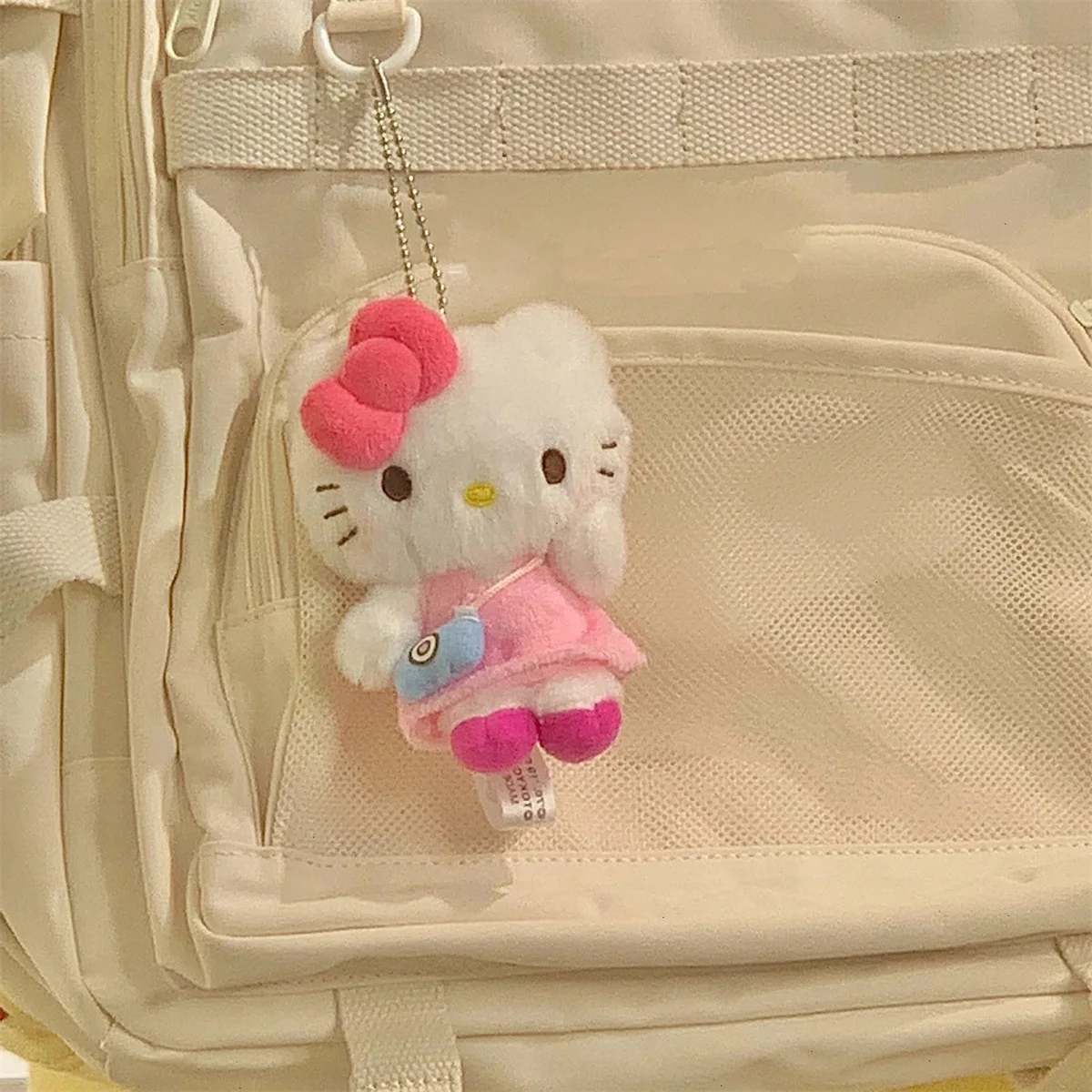Kawaii HelloKittys Keychain Love Buckle Doll Bag Pendant Girly Mobile Phone Hanging Ornament Birthday Holiday Gifts
Kawaii HelloKittys Keychain Love Buckle Doll Bag Pendant Girly Mobile Phone Hanging Ornament Birthday Holiday Gifts